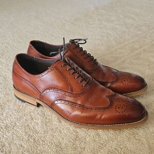 Stacy Adams || Dunbar Wing Top Oxford Shoe Size 9.5